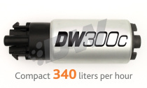 Lightning 99-04 & 02-03 Harley F150 (Dubbla pumpar) DW300C 340 L/H In-Tank Bränslepumpskit Deatschwerks